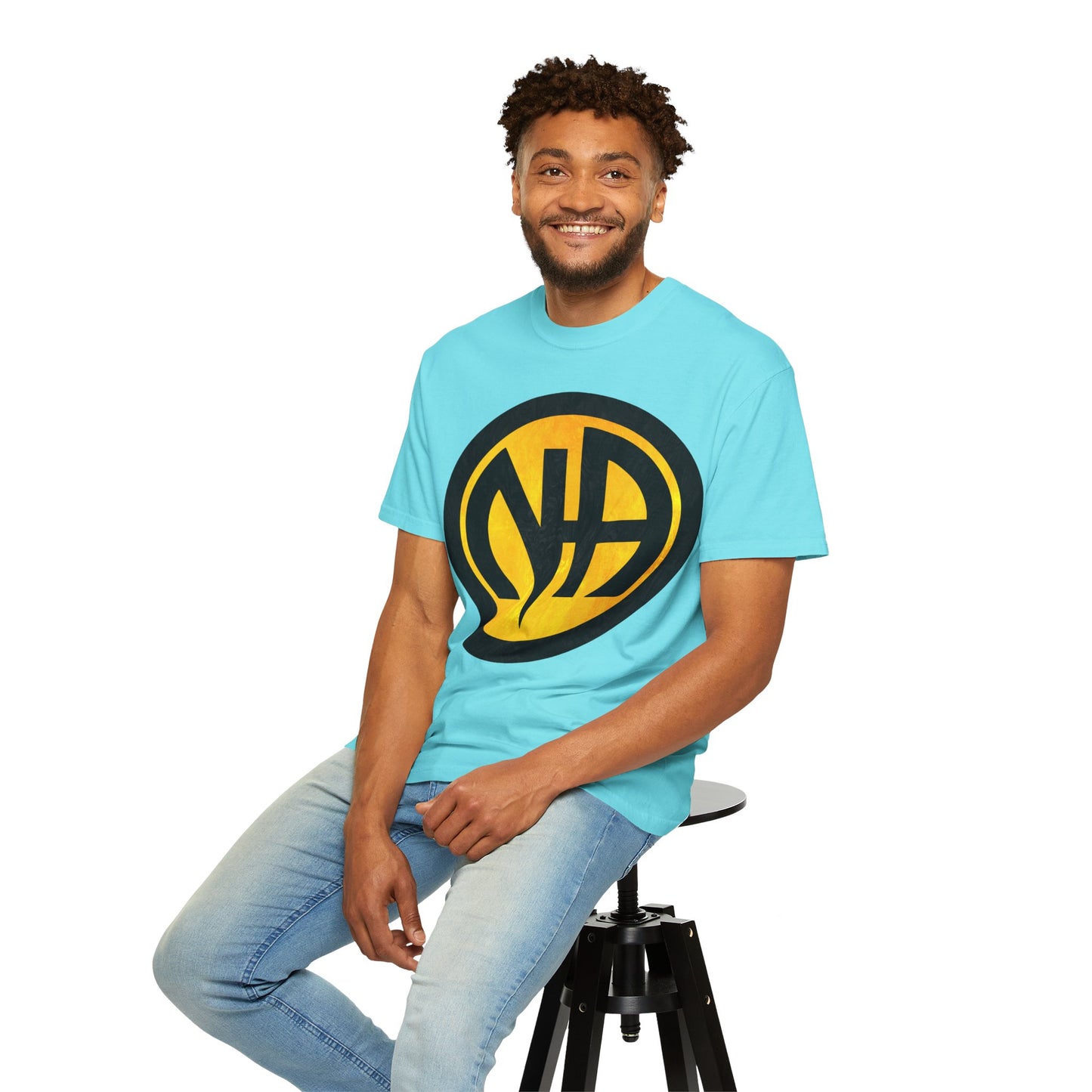 Narcotics Anonymous NA Logo – Yellow & Black Recovery Symbol Art T-Shirt, Recovery T-Shirt