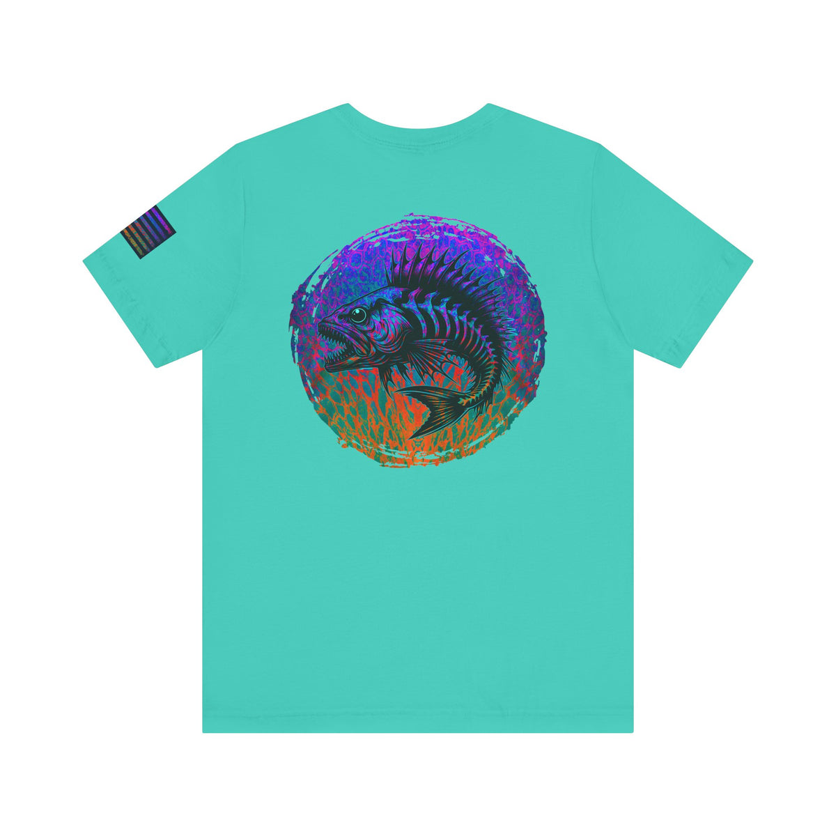 Parrot Fish Unisex Tee, Angler Fishing Shirt, Saltwater Fish Skin Top, Fishing Apparel, Ocean Lover Gift