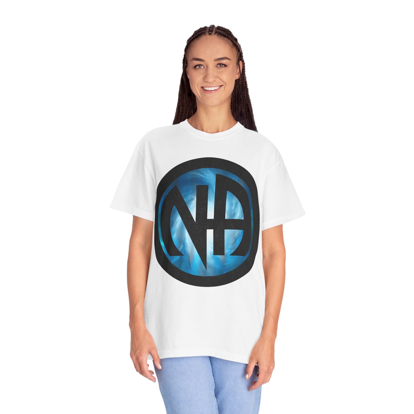 Narcotics Anonymous NA Logo – Cloud & Black Recovery Symbol Art T-Shirt, Recovery T-Shirt