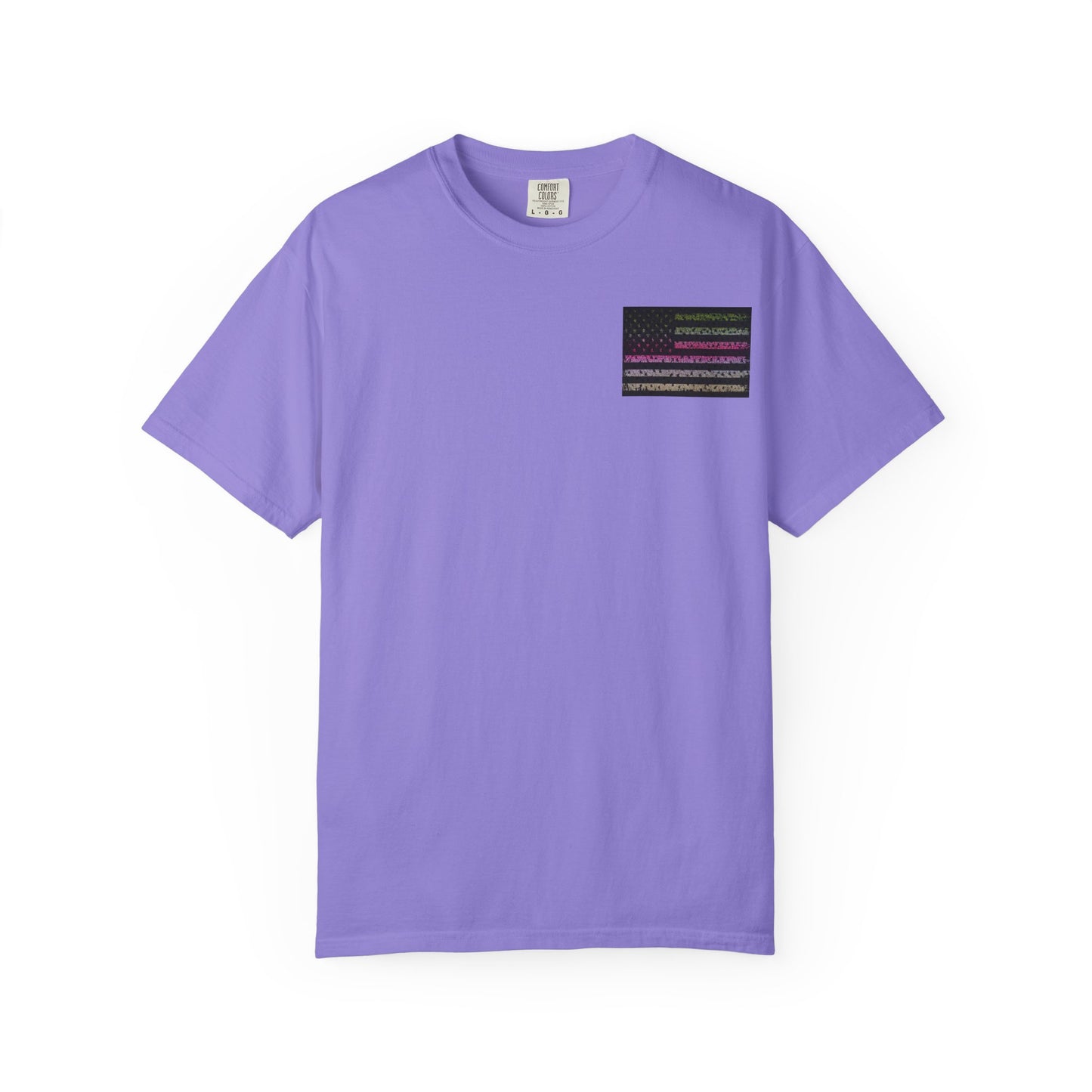 Trout Life T-Shirt — Fishing Graphic Tee with Trout & American Flag
