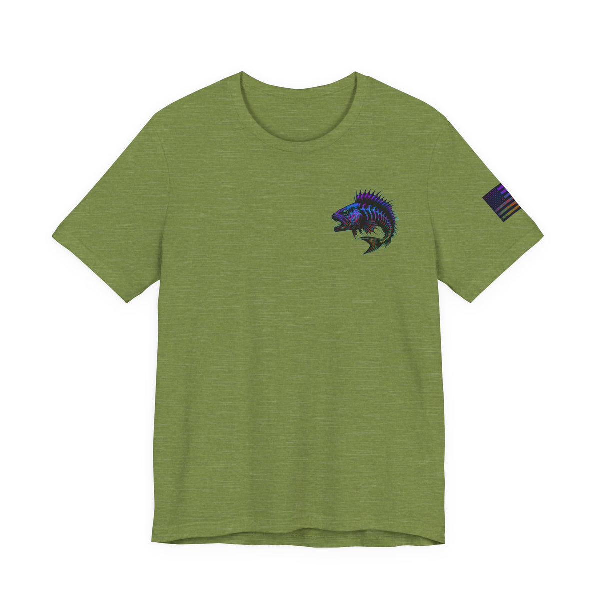Parrot Fish Unisex Tee, Angler Fishing Shirt, Saltwater Fish Skin Top, Fishing Apparel, Ocean Lover Gift
