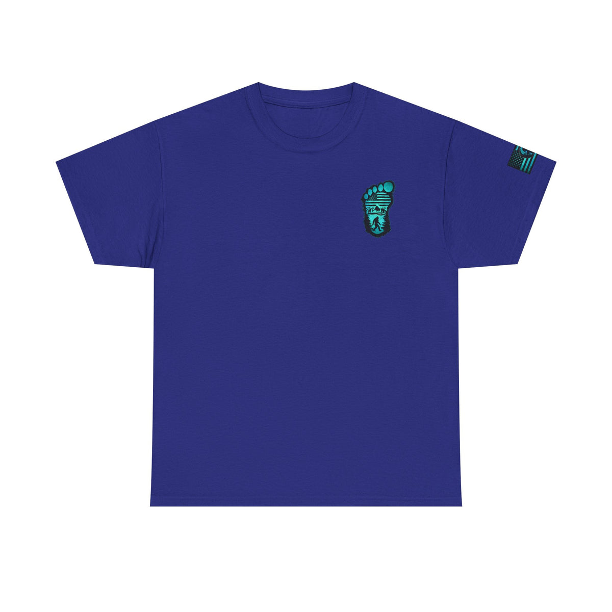 Bigfoot Adventure Unisex Heavy Cotton Tee – Perfect for Outdoorsy Souls, Nature Lovers, Hiking, Camping, Gifts