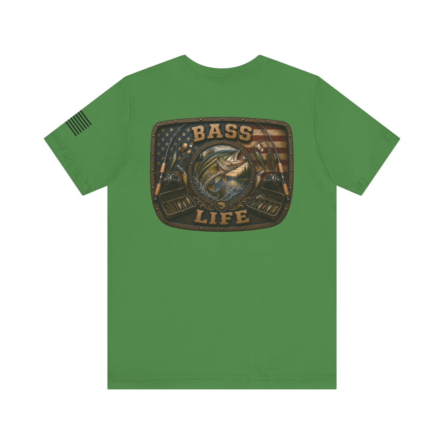 Bass Life Largemouth Bass Fishing T-Shirt – WRAEVN OUTDOORS Angler Tee