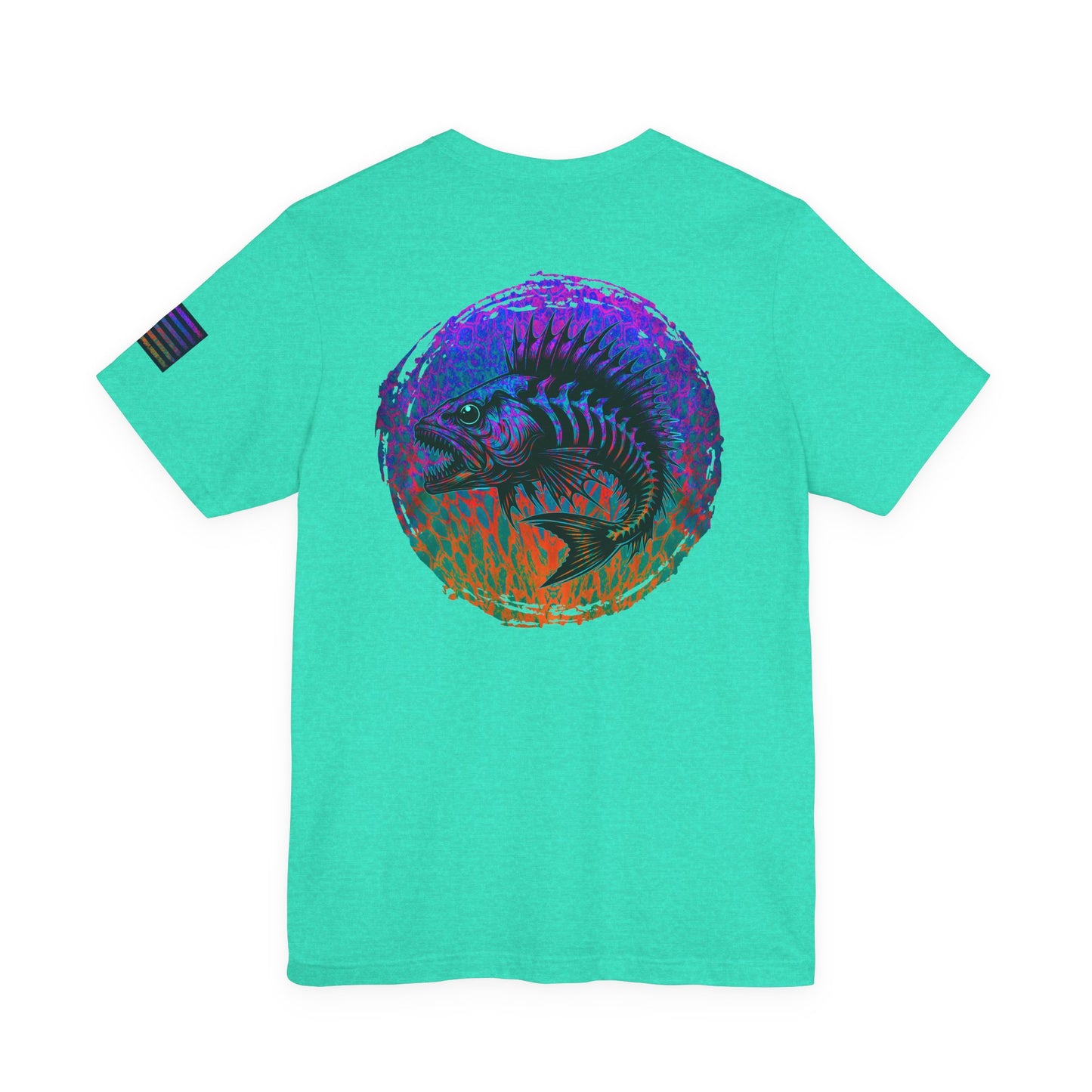 Parrot Fish Unisex Tee, Angler Fishing Shirt, Saltwater Fish Skin Top, Fishing Apparel, Ocean Lover Gift