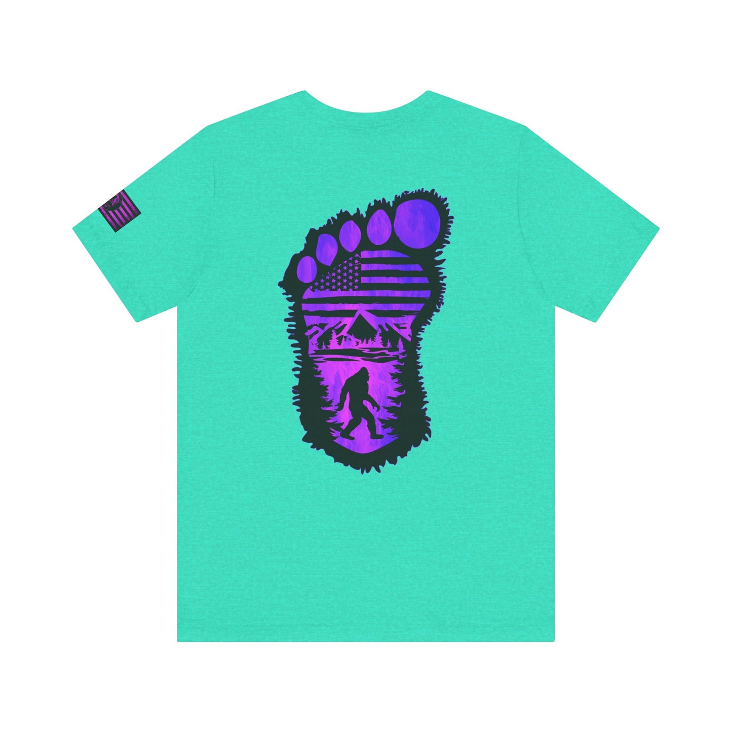 Bigfoot Adventure Unisex Tee, Retro Graphic Shirt, Nature Lover Gift, Camping Shirt, Outdoorsy Apparel, Summer Style