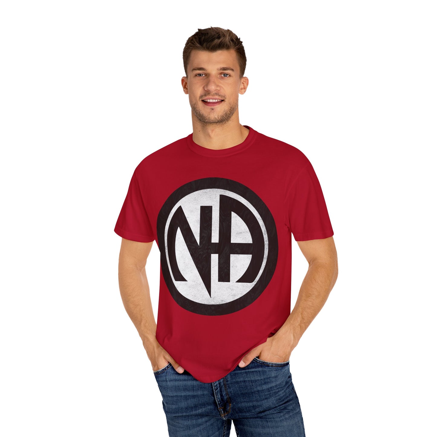 Narcotics Anonymous NA Logo – White & Black Recovery Symbol Art T-Shirt, Recovery T-Shirt