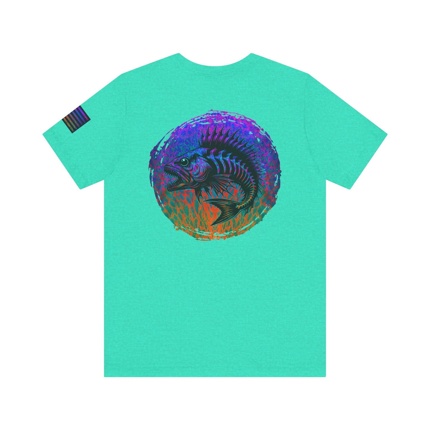 Parrot Fish Unisex Tee, Angler Fishing Shirt, Saltwater Fish Skin Top, Fishing Apparel, Ocean Lover Gift