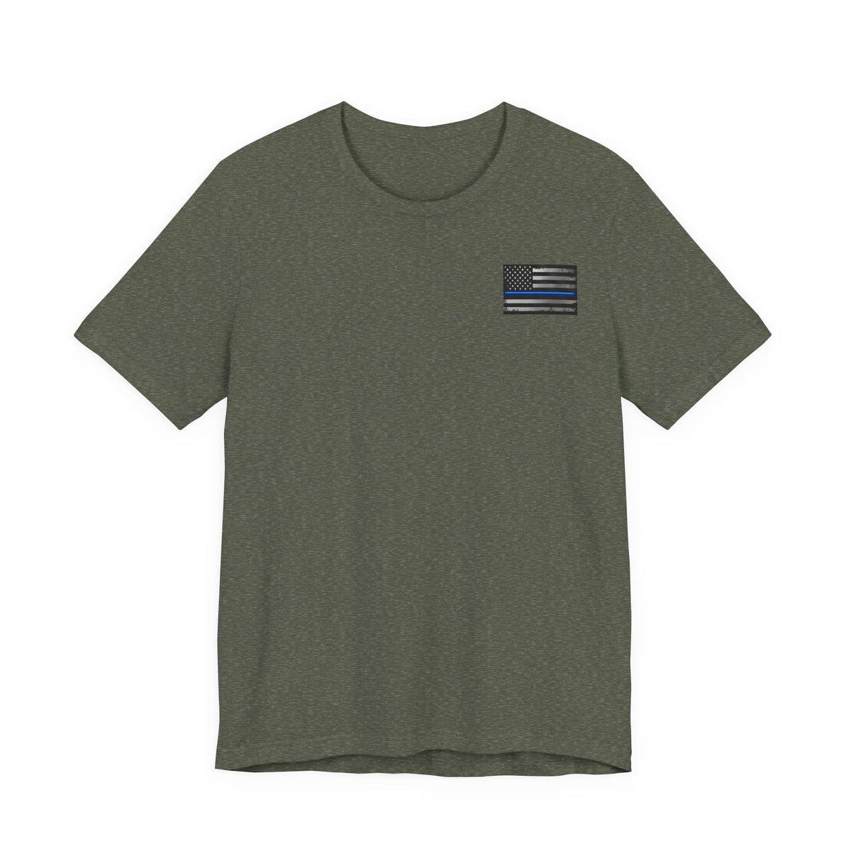 K9 Blue Line Paw Print Tee