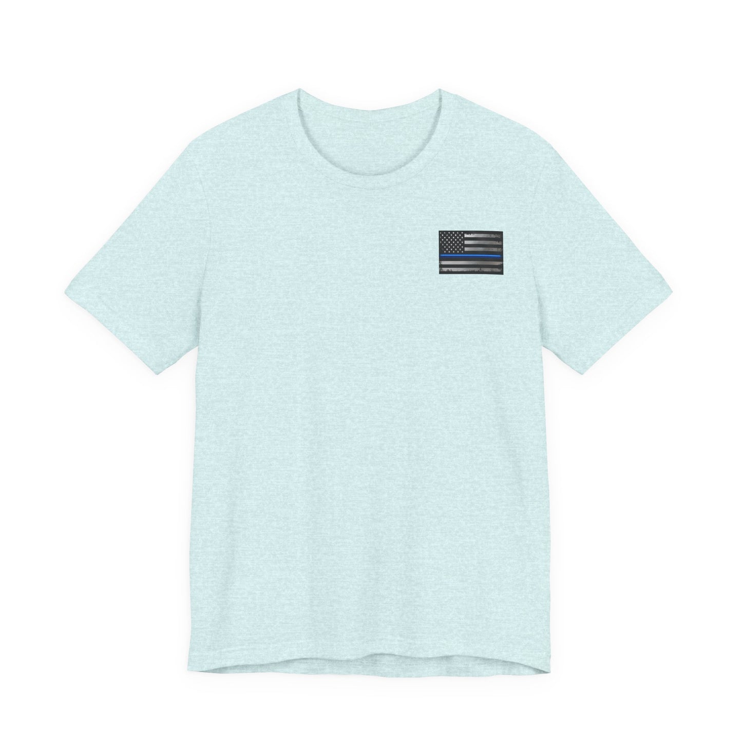 K9 Blue Line Paw Print Tee