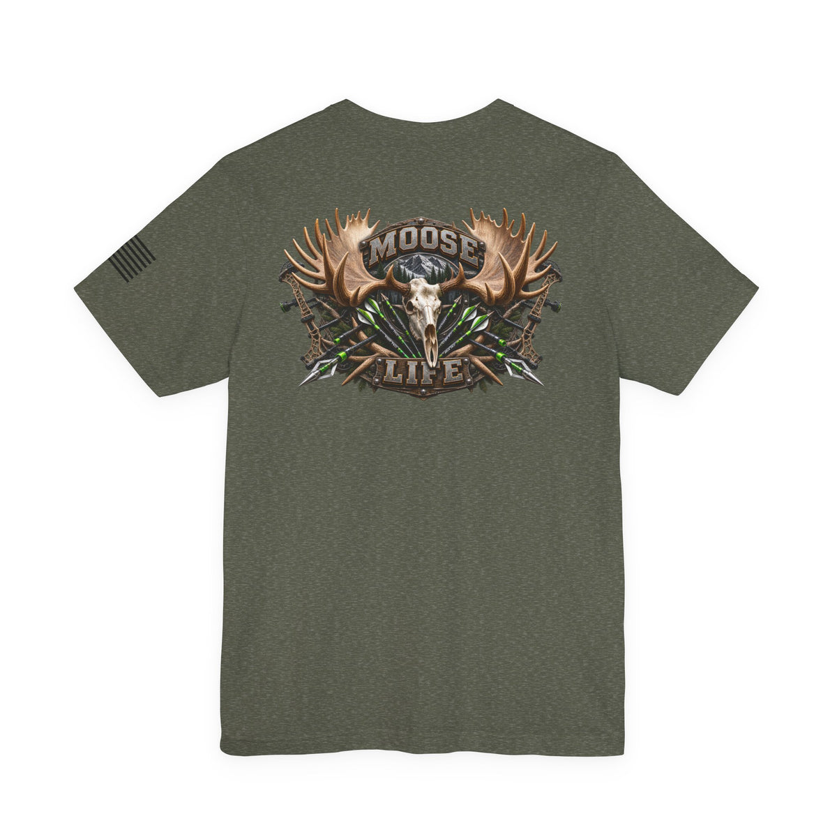Moose Life Archery Hunting T-Shirt – WRAEVN OUTDOORS Moose Hunter Tee