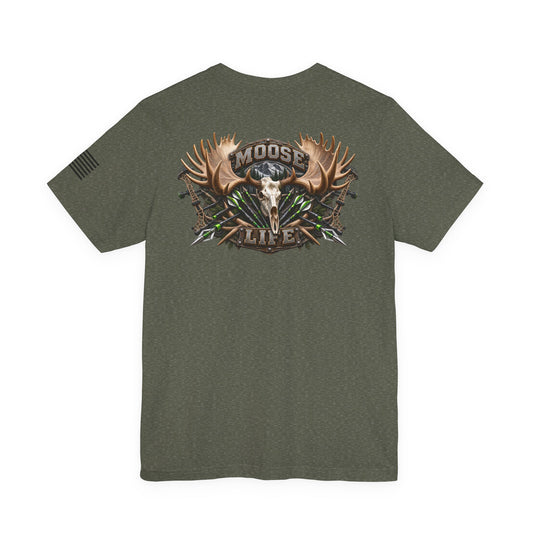 Moose Life Archery Hunting T-Shirt – WRAEVN OUTDOORS Moose Hunter Tee