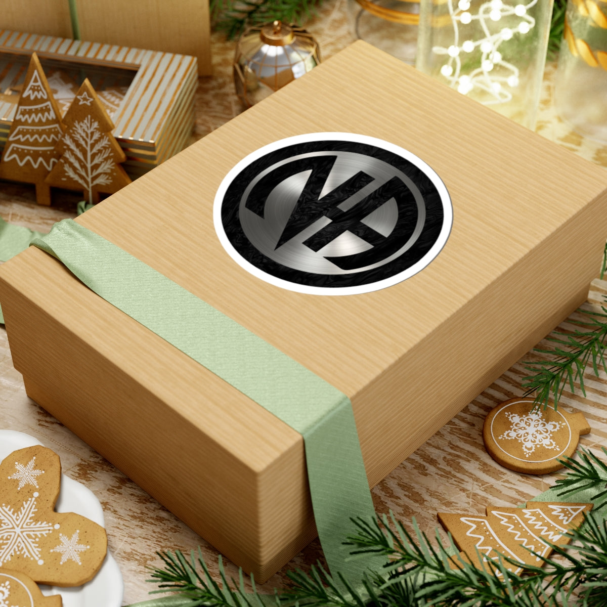 Metal Narcotics Anonymous Symbol Sticker – Bold Recovery Support ArtKiss-Cut Stickers