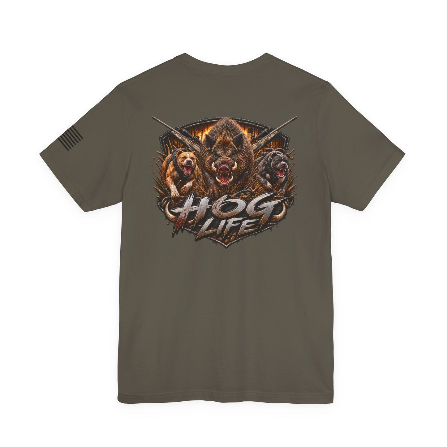 Hog Life Wild Boar Hunting T-Shirt – WRAEVN OUTDOORS Hog Hunter Tee