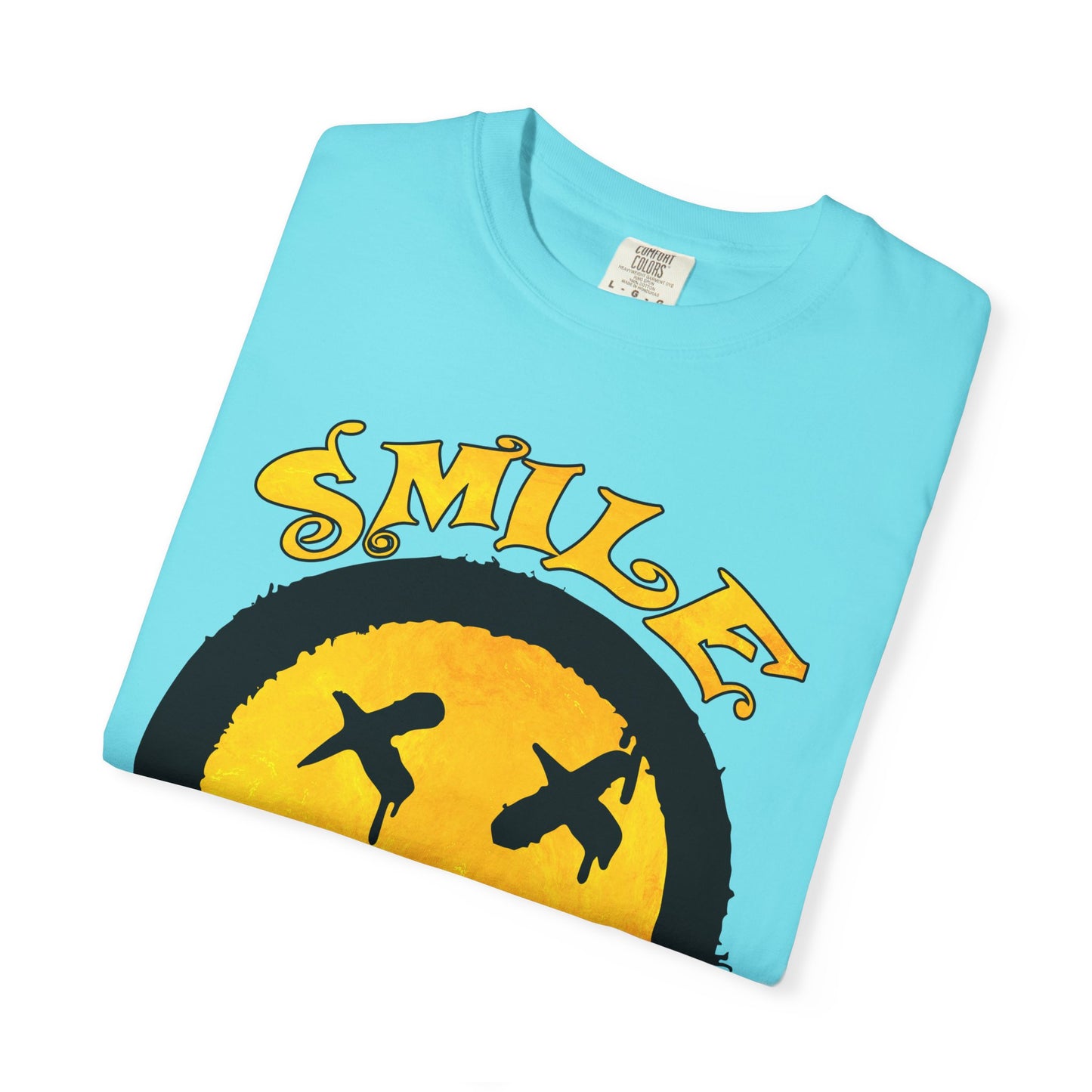 Smiley Face Unisex T-shirt - Embrace Positivity, Casual Wear, Gift for Friends, Mood Lifting Apparel, Fun Graphic Tee