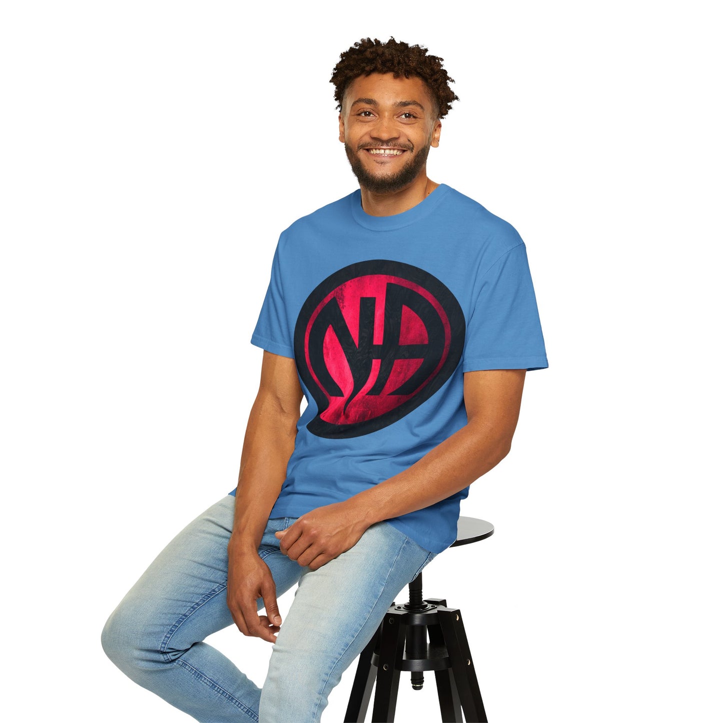 Narcotics Anonymous NA Logo – Grunge Pink & Black Recovery Symbol Art T-Shirt, Recovery T-Shirt