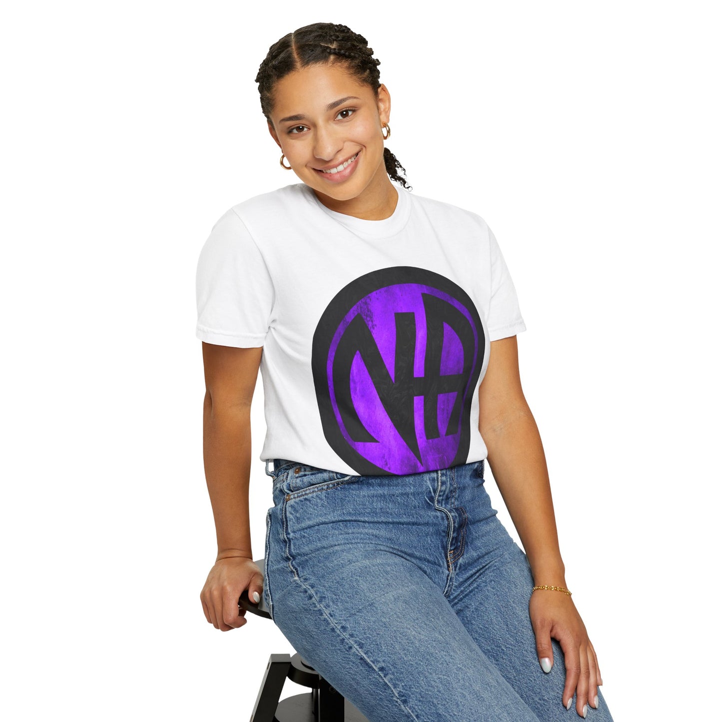 Narcotics Anonymous NA Logo – Purple & Black Recovery Symbol Art T-Shirt, Recovery T-Shirt