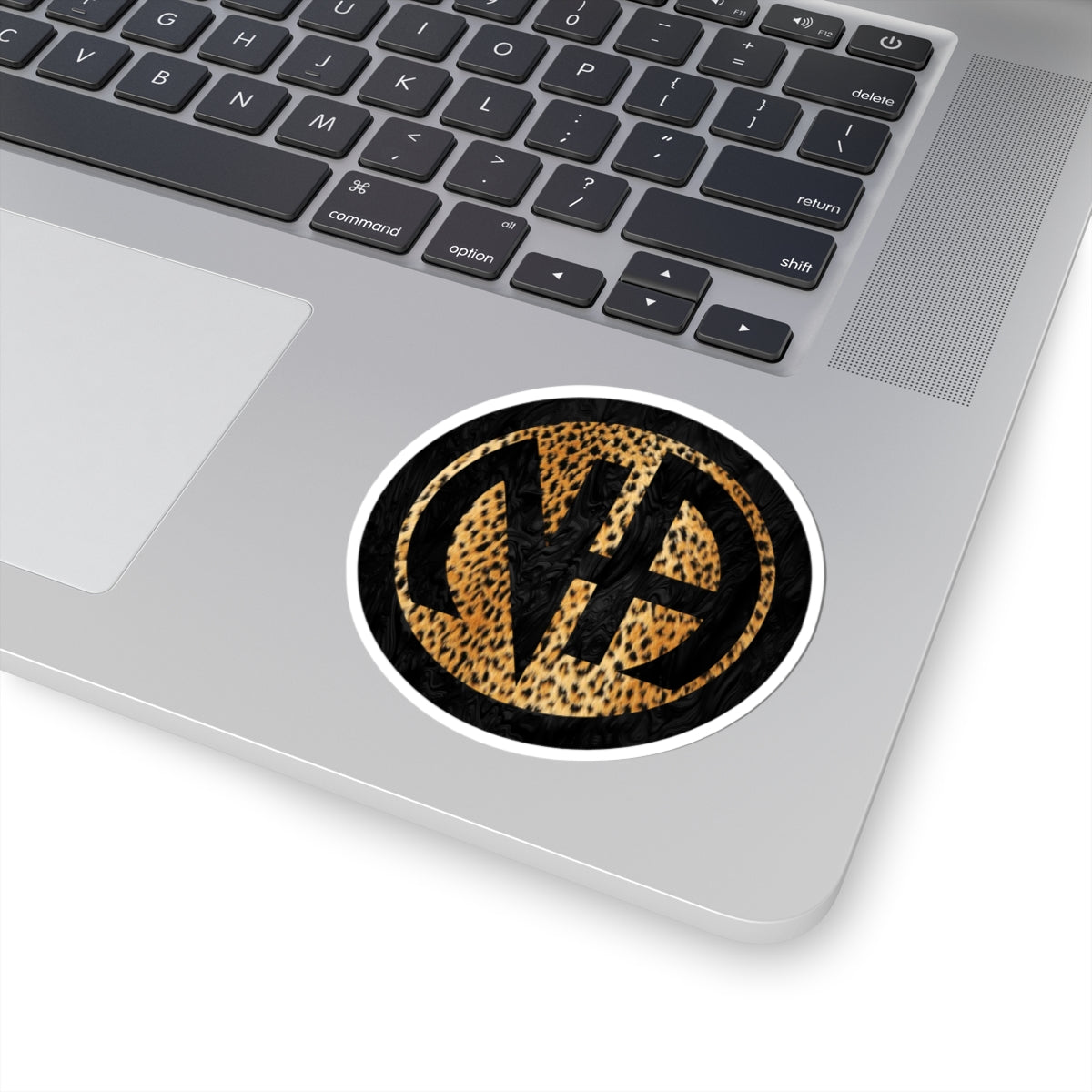 Leopard Print Narcotics Anonymous Symbol Sticker – Bold Recovery Support ArtKiss-Cut Stickers