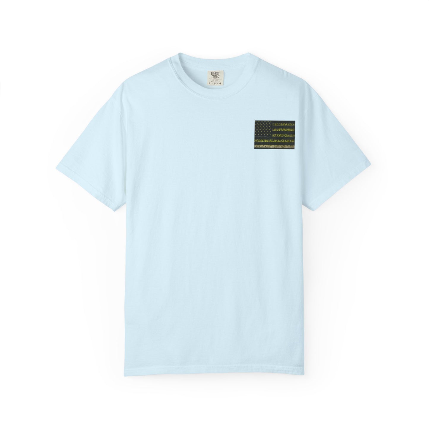 Bass Life T-Shirt — Retro American Flag Bass Fishing Tee