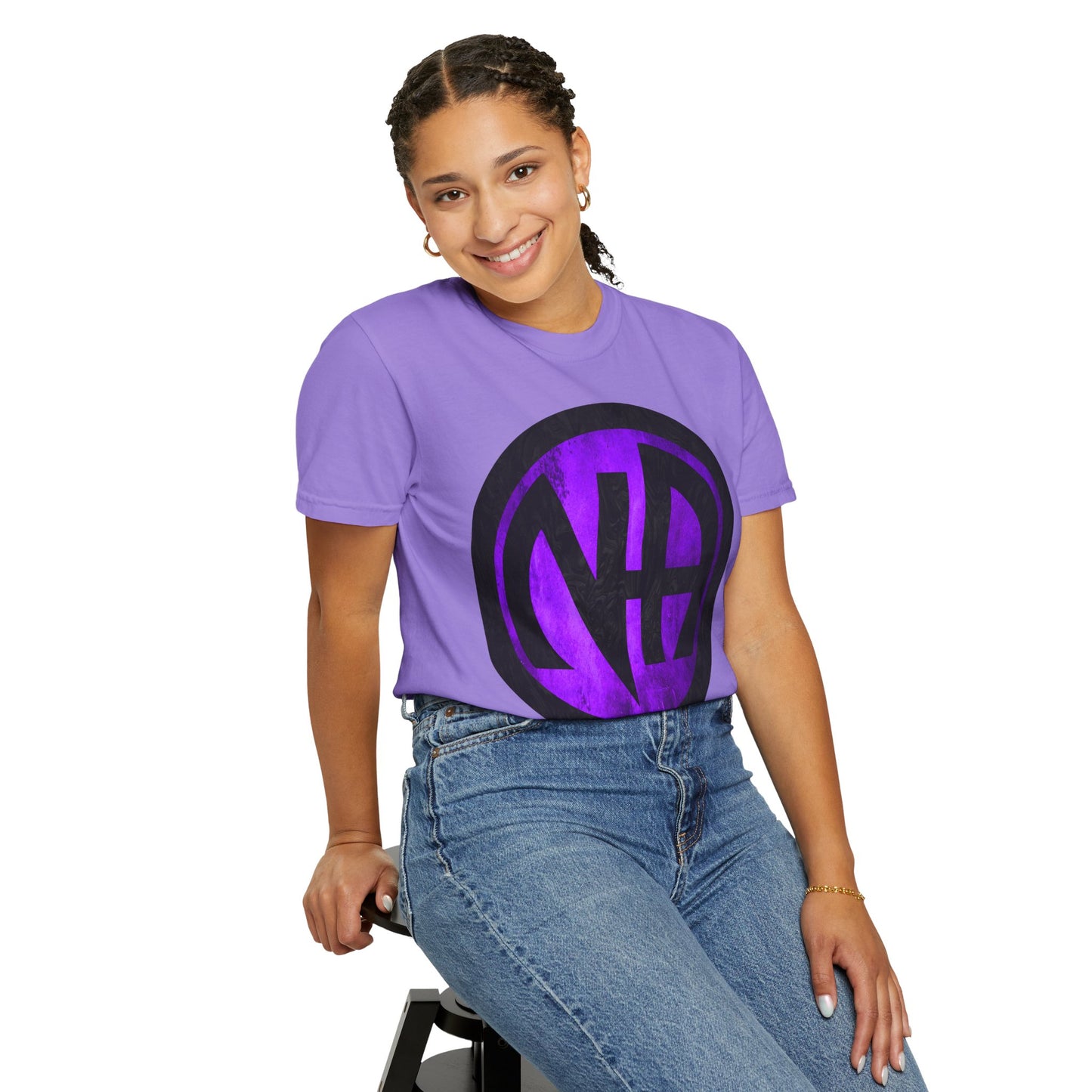 Narcotics Anonymous NA Logo – Purple & Black Recovery Symbol Art T-Shirt, Recovery T-Shirt