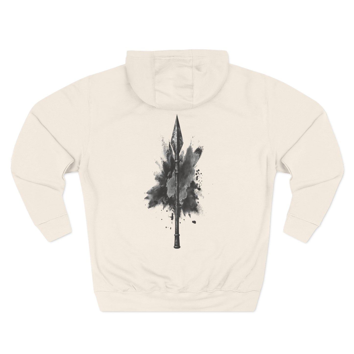 Three-Panel Fleece Hoodie Spartan Warrior