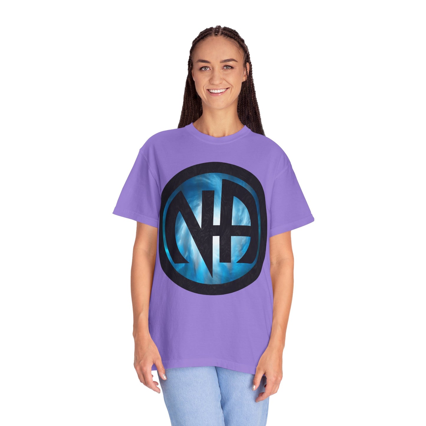 Narcotics Anonymous NA Logo – Cloud & Black Recovery Symbol Art T-Shirt, Recovery T-Shirt
