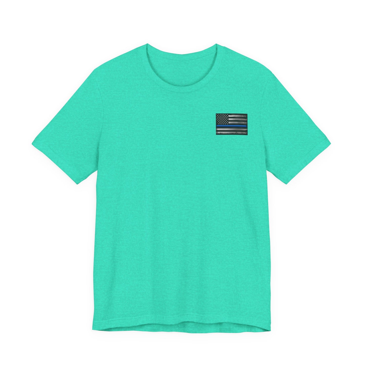 K9 Blue Line Paw Print Tee