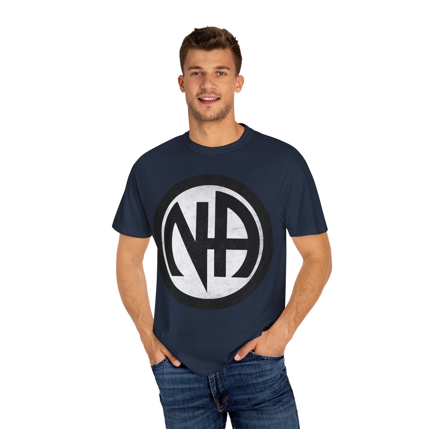 Narcotics Anonymous NA Logo – White & Black Recovery Symbol Art T-Shirt, Recovery T-Shirt