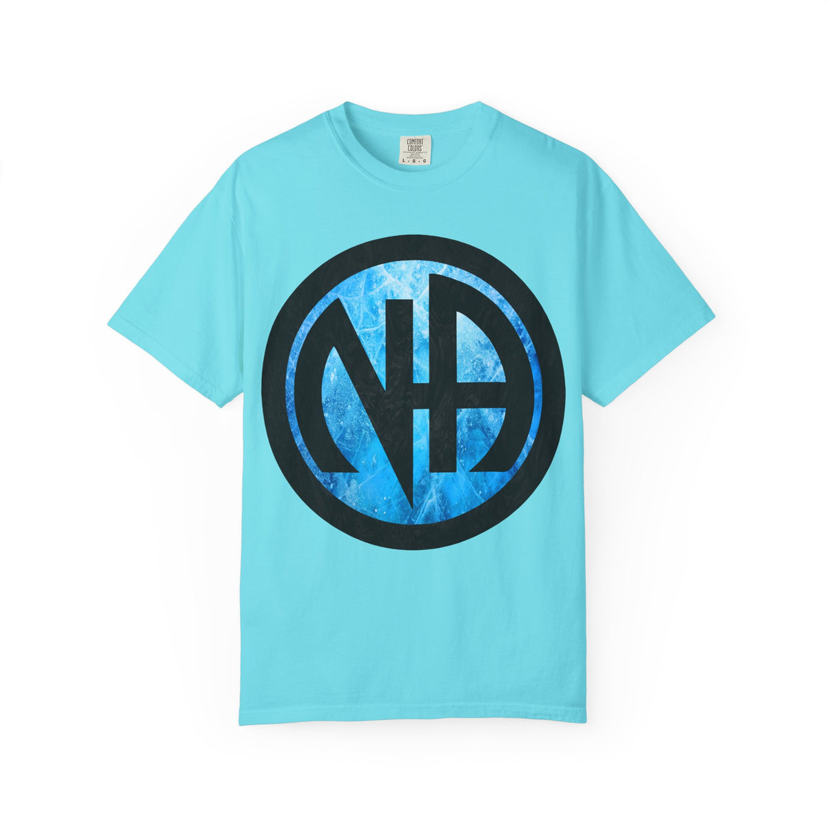 Narcotics Anonymous NA Logo – Blue Ice & Black Recovery Symbol Art T-Shirt, Recovery T-Shirt