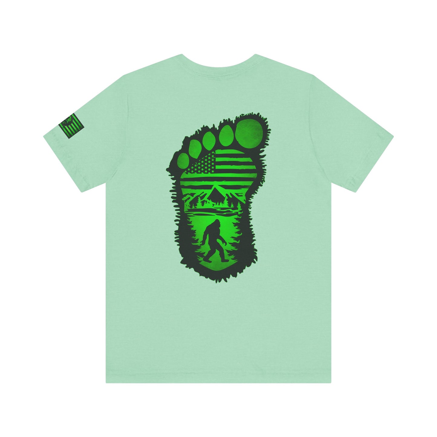 Bigfoot Adventure Tee, Unisex Graphic Tee, Nature Lovers Shirt, Hiking Outfit, Outdoor Exploration Clothing
