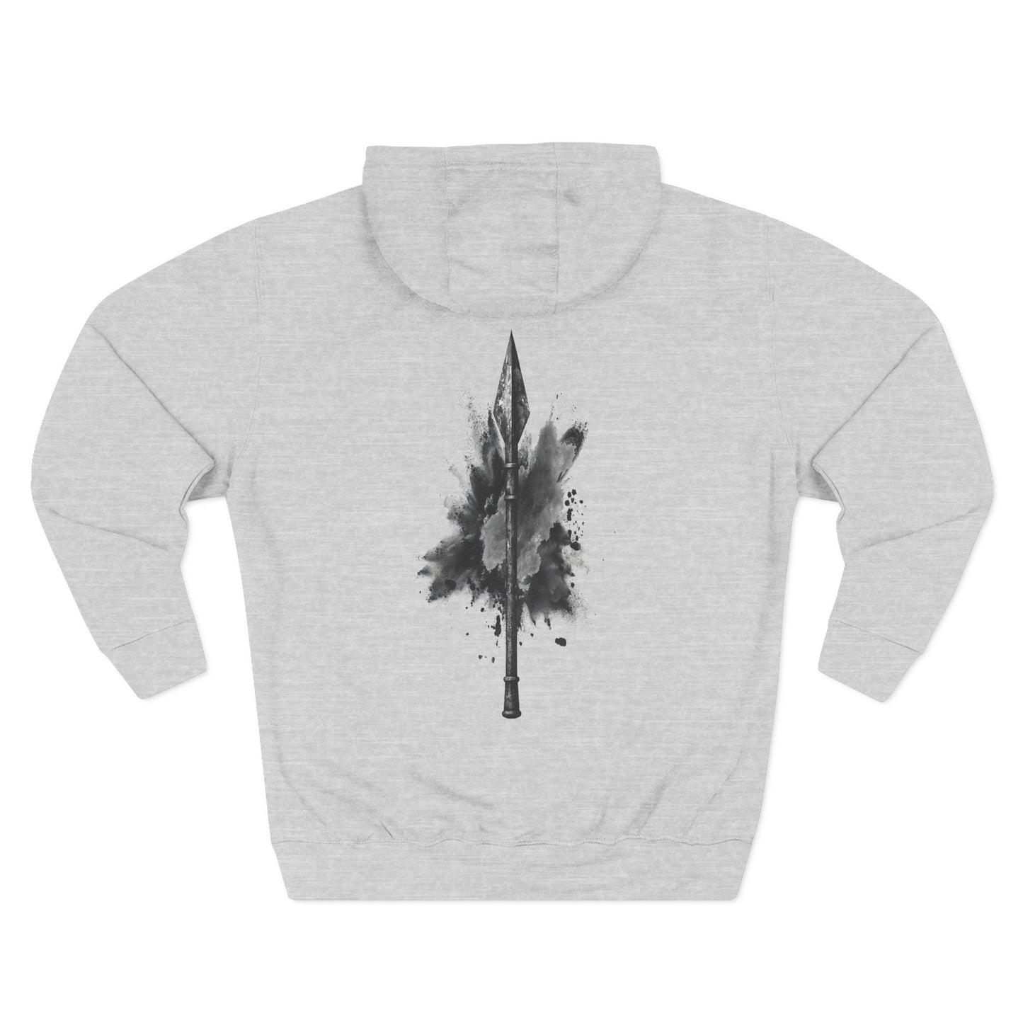 Three-Panel Fleece Hoodie Spartan Warrior