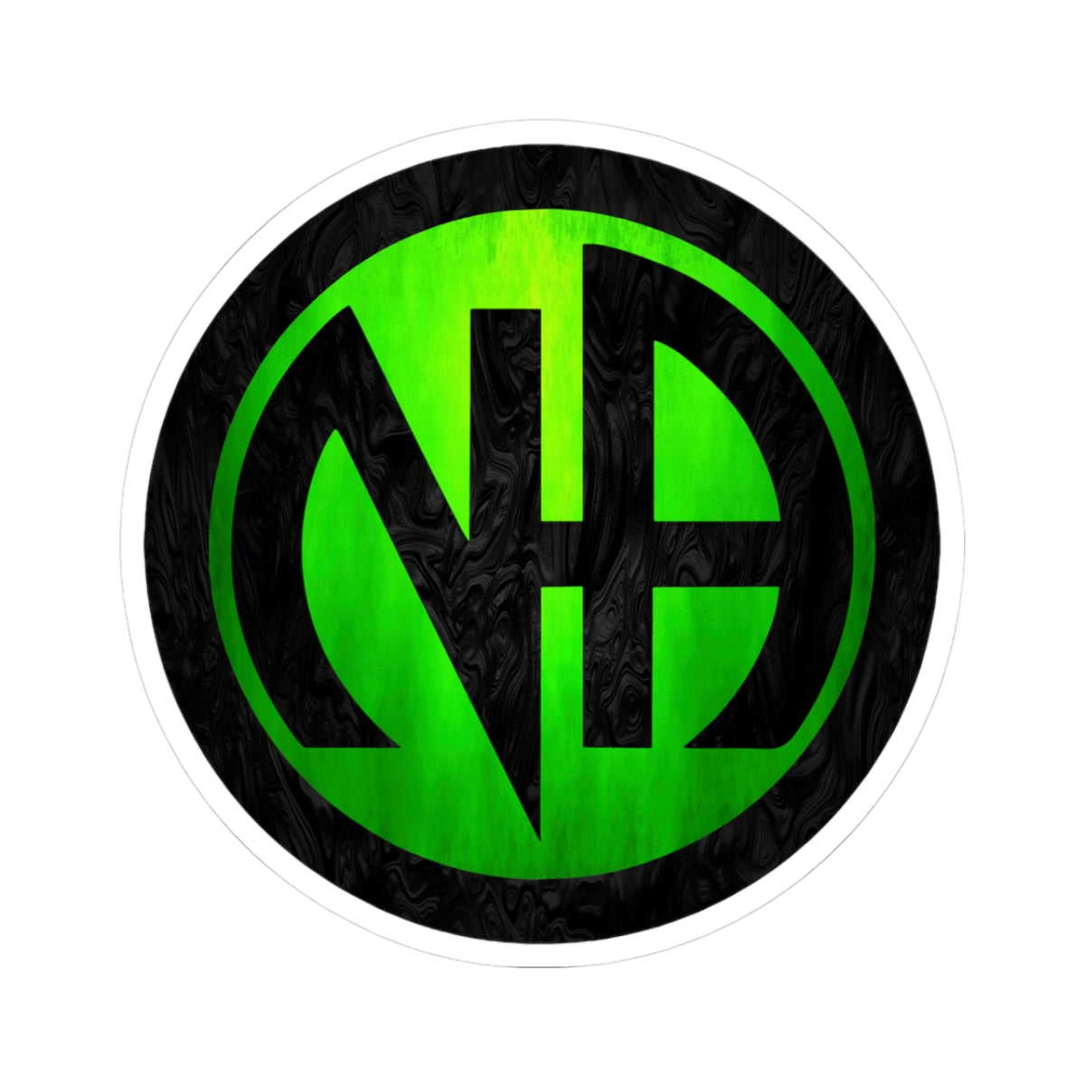 Green Narcotics Anonymous Symbol Sticker – Bold Recovery Support ArtKiss-Cut Stickers