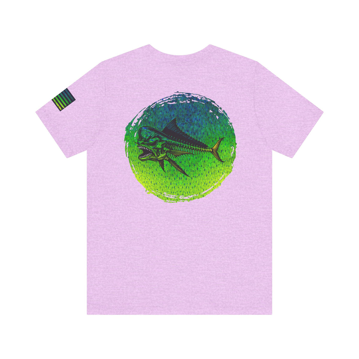 The Mahi Mahi Grunge Tee, Patriotic USA Shirt, Vintage American Flag
