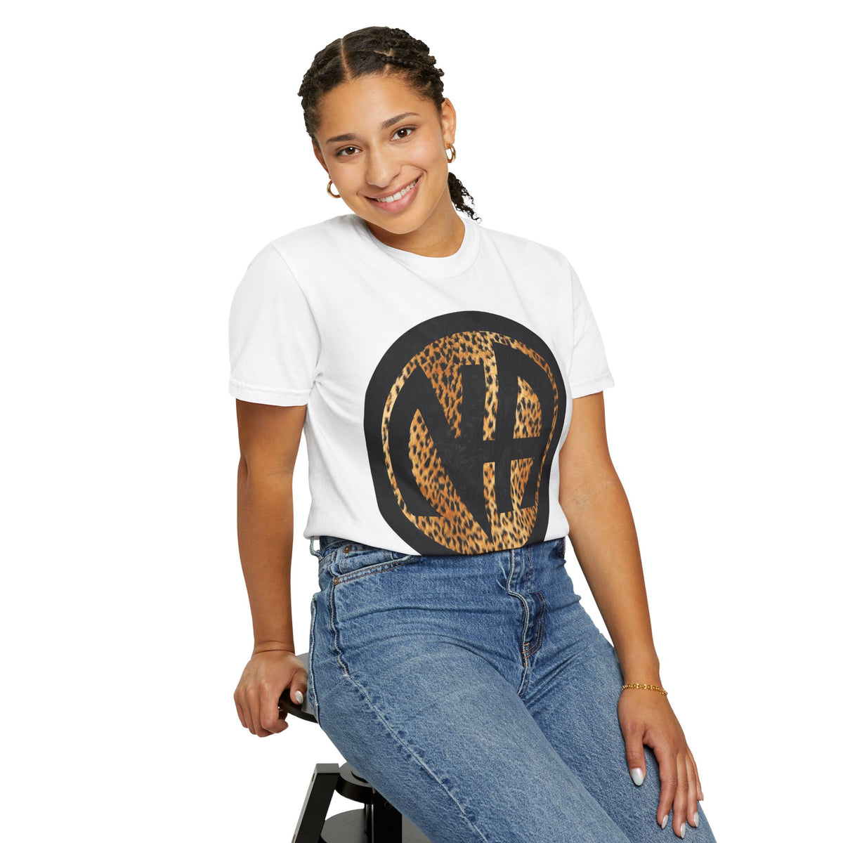 Narcotics Anonymous NA Logo – Leopard Print Recovery Symbol Art T-Shirt, Recovery T-Shirt