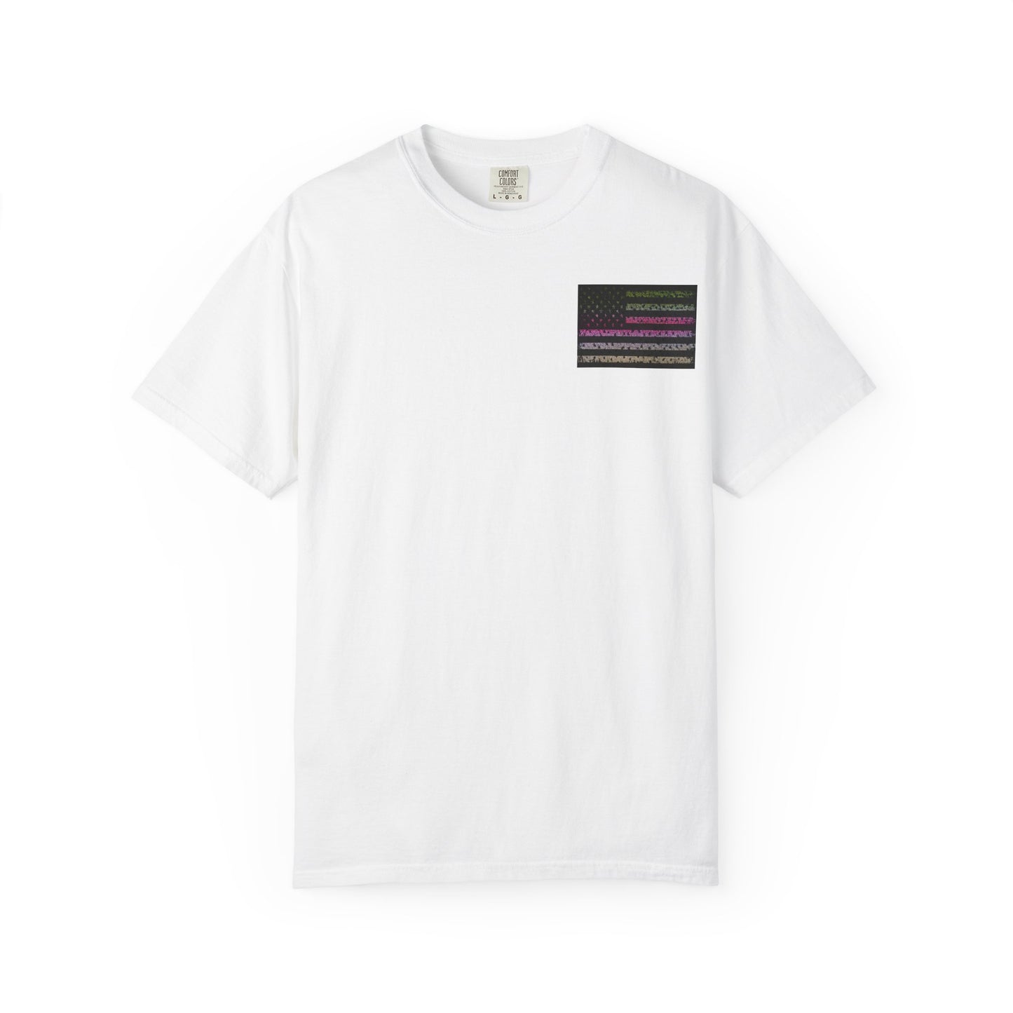 Trout Life T-Shirt — Fishing Graphic Tee with Trout & American Flag