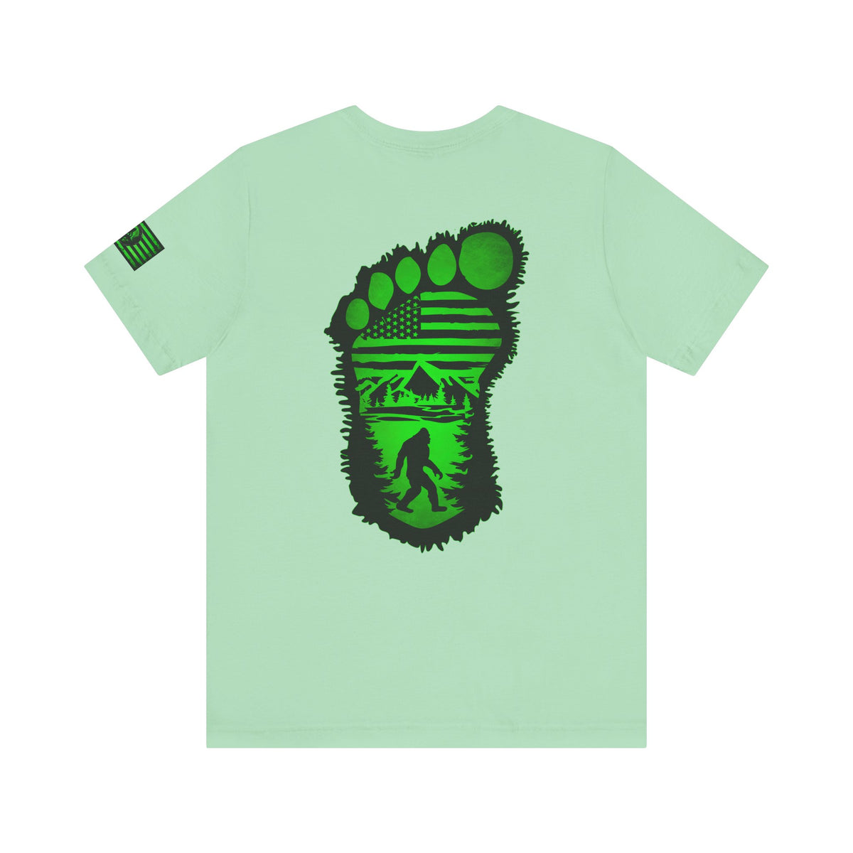Bigfoot Adventure Tee, Unisex Graphic Tee, Nature Lovers Shirt, Hiking Outfit, Outdoor Exploration Clothing
