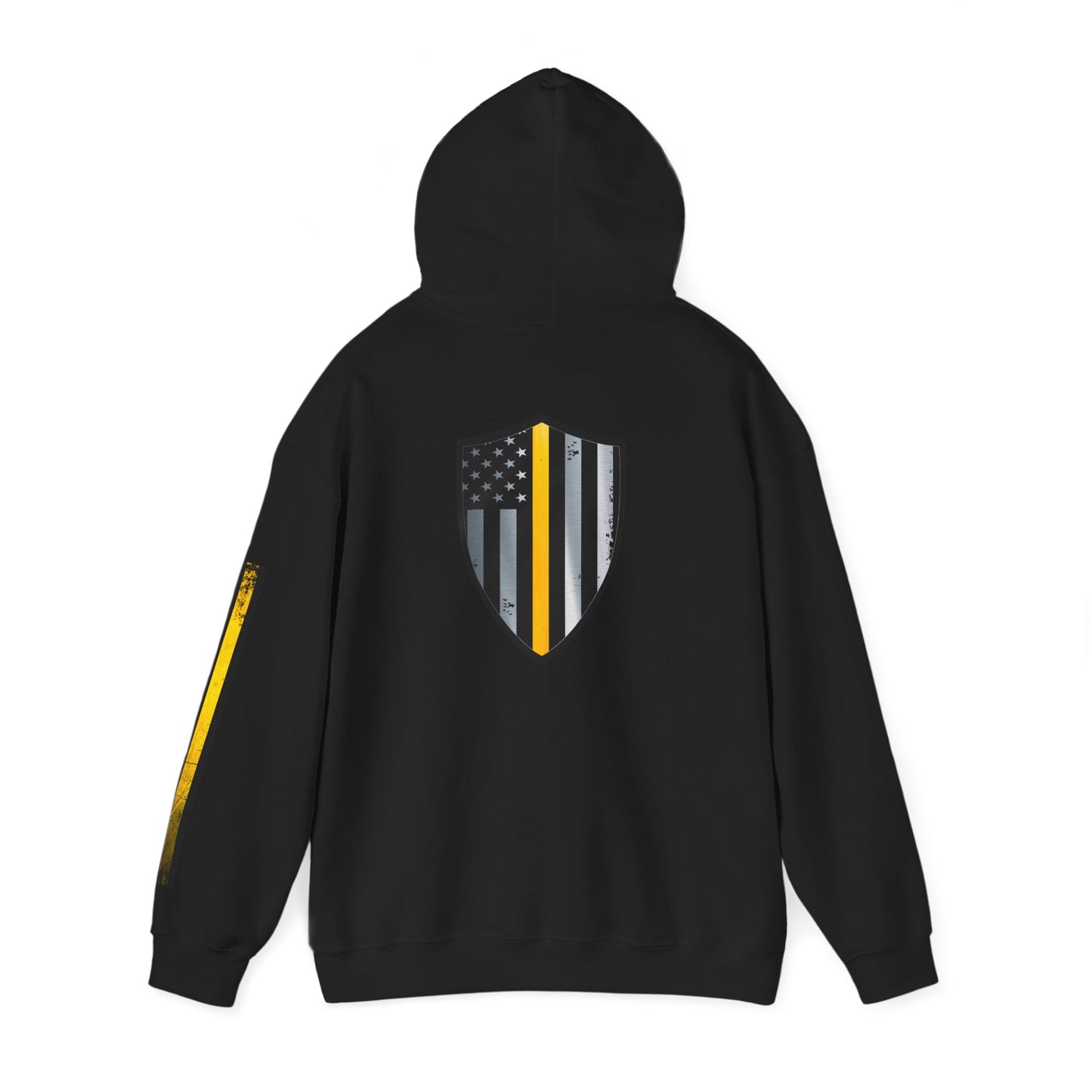 911 Dispatch Thin Yellow Line Hoodie - Dispatcher Support, Police Dispatcher Sweatshirt, Emergency Dispatcher Gift, First