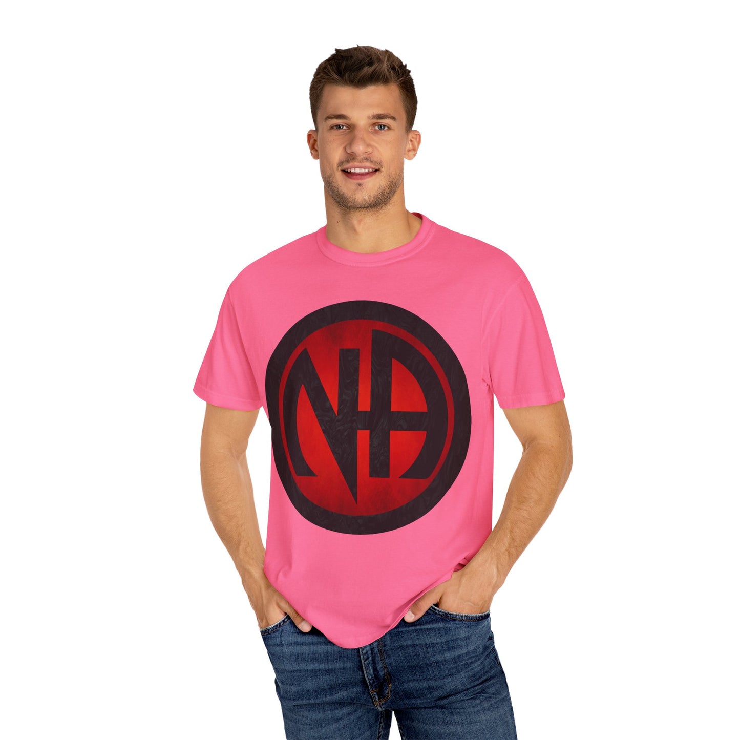 Narcotics Anonymous NA Logo – Red & Black Recovery Symbol Art T-Shirt, Recovery T-Shirt