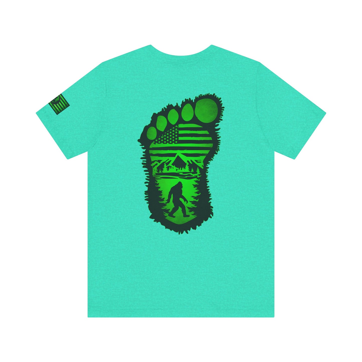 Bigfoot Adventure Tee, Unisex Graphic Tee, Nature Lovers Shirt, Hiking Outfit, Outdoor Exploration Clothing