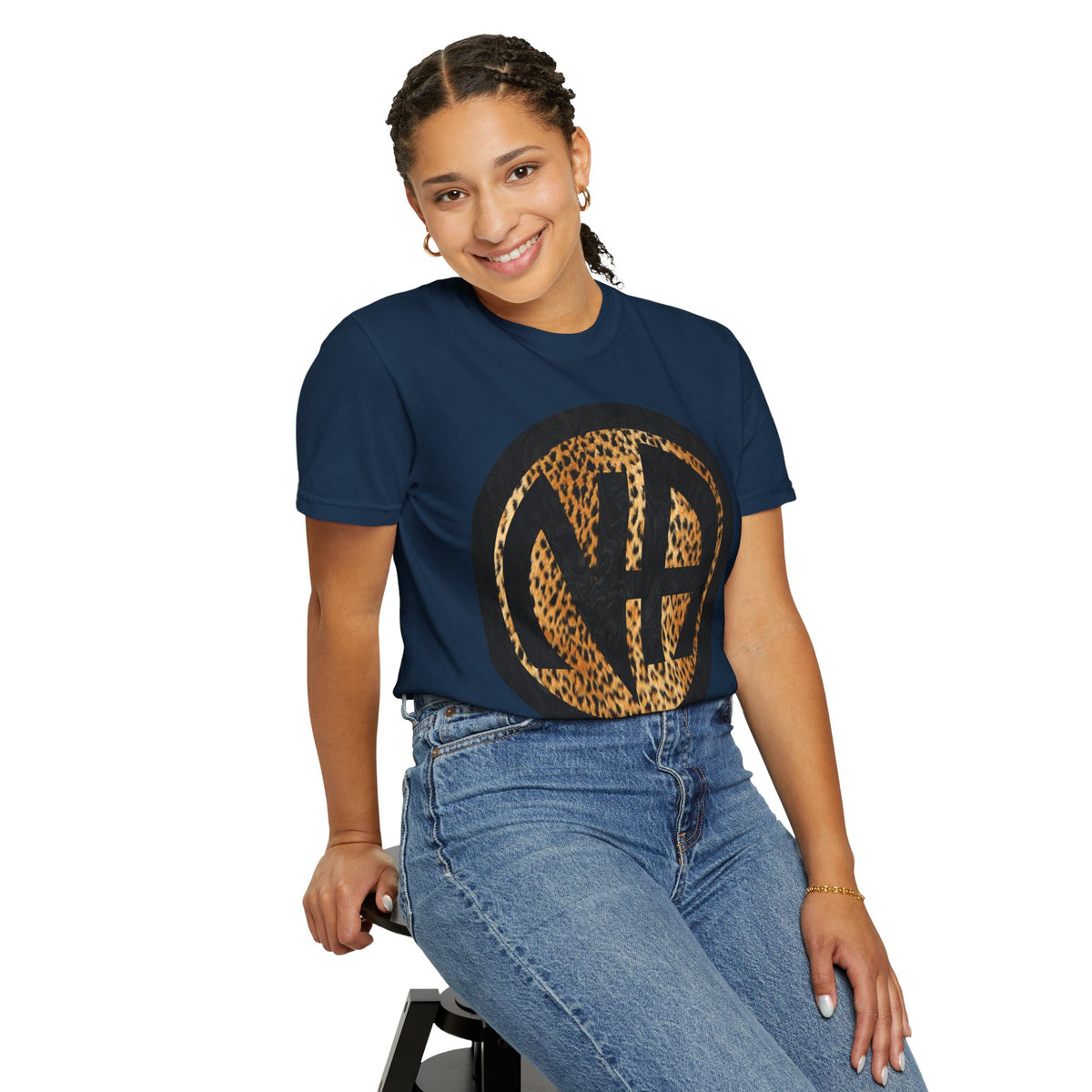 Narcotics Anonymous NA Logo – Leopard Print Recovery Symbol Art T-Shirt, Recovery T-Shirt