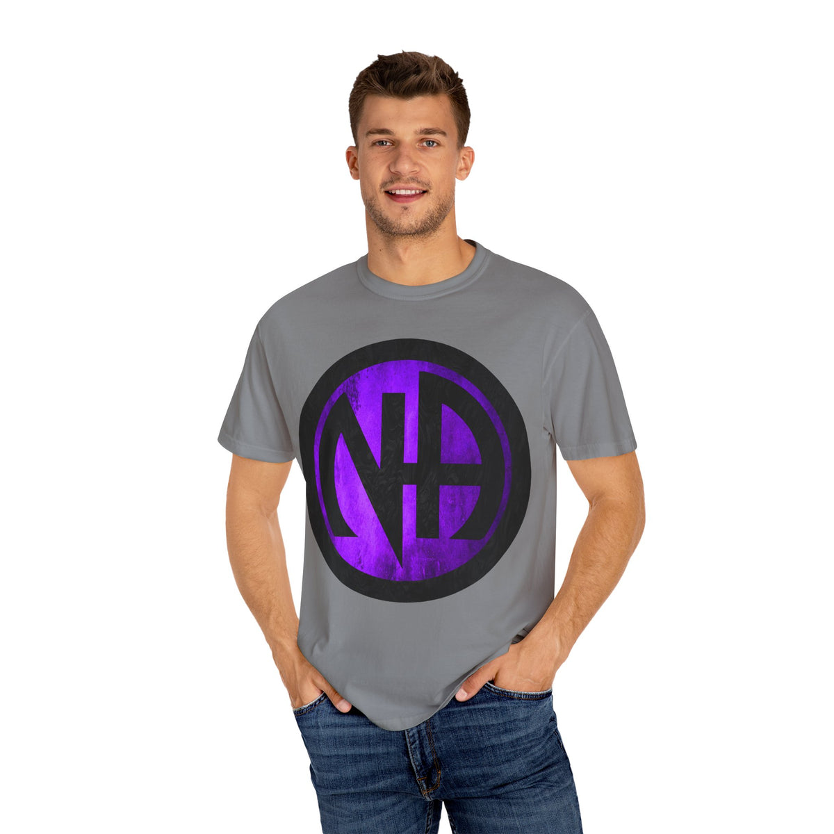 Narcotics Anonymous NA Logo – Purple & Black Recovery Symbol Art T-Shirt, Recovery T-Shirt