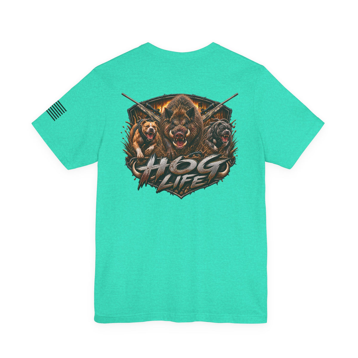 Hog Life Wild Boar Hunting T-Shirt – WRAEVN OUTDOORS Hog Hunter Tee