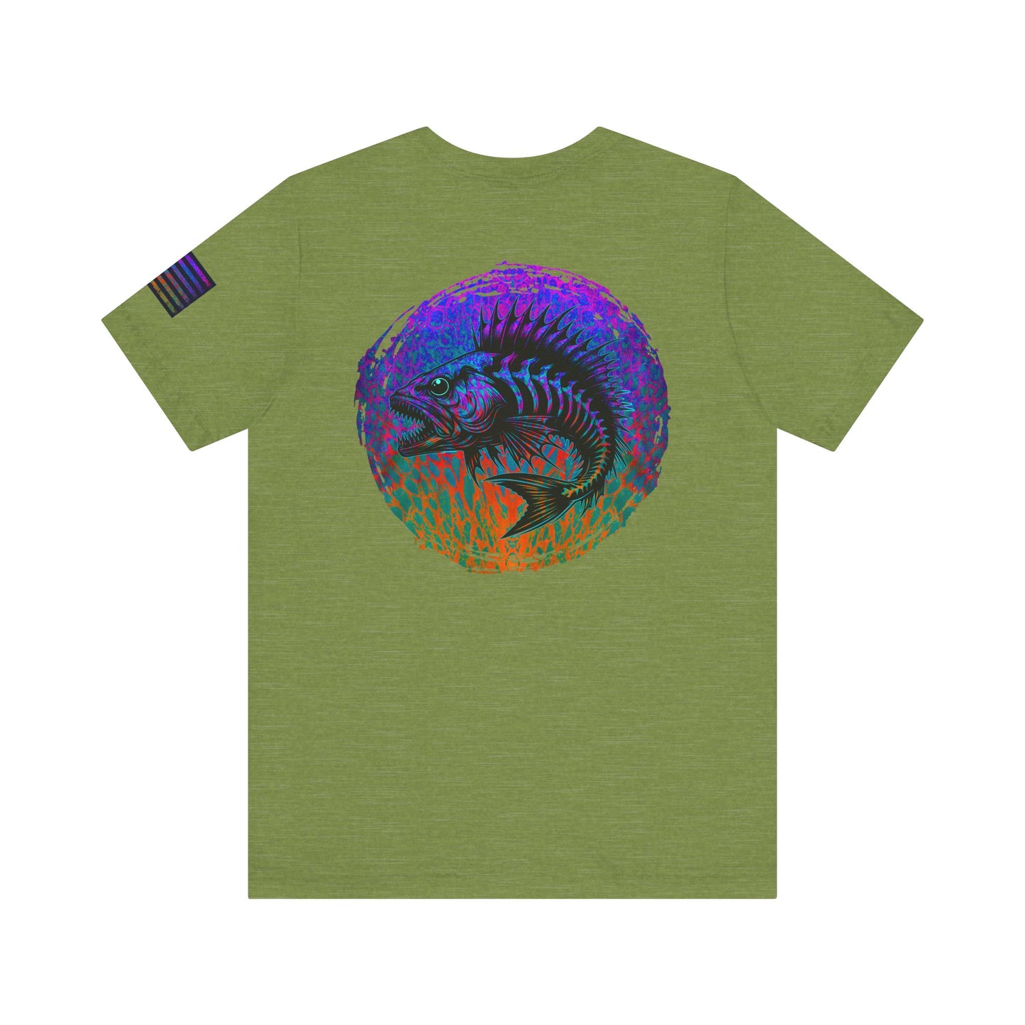 Parrot Fish Unisex Tee, Angler Fishing Shirt, Saltwater Fish Skin Top, Fishing Apparel, Ocean Lover Gift