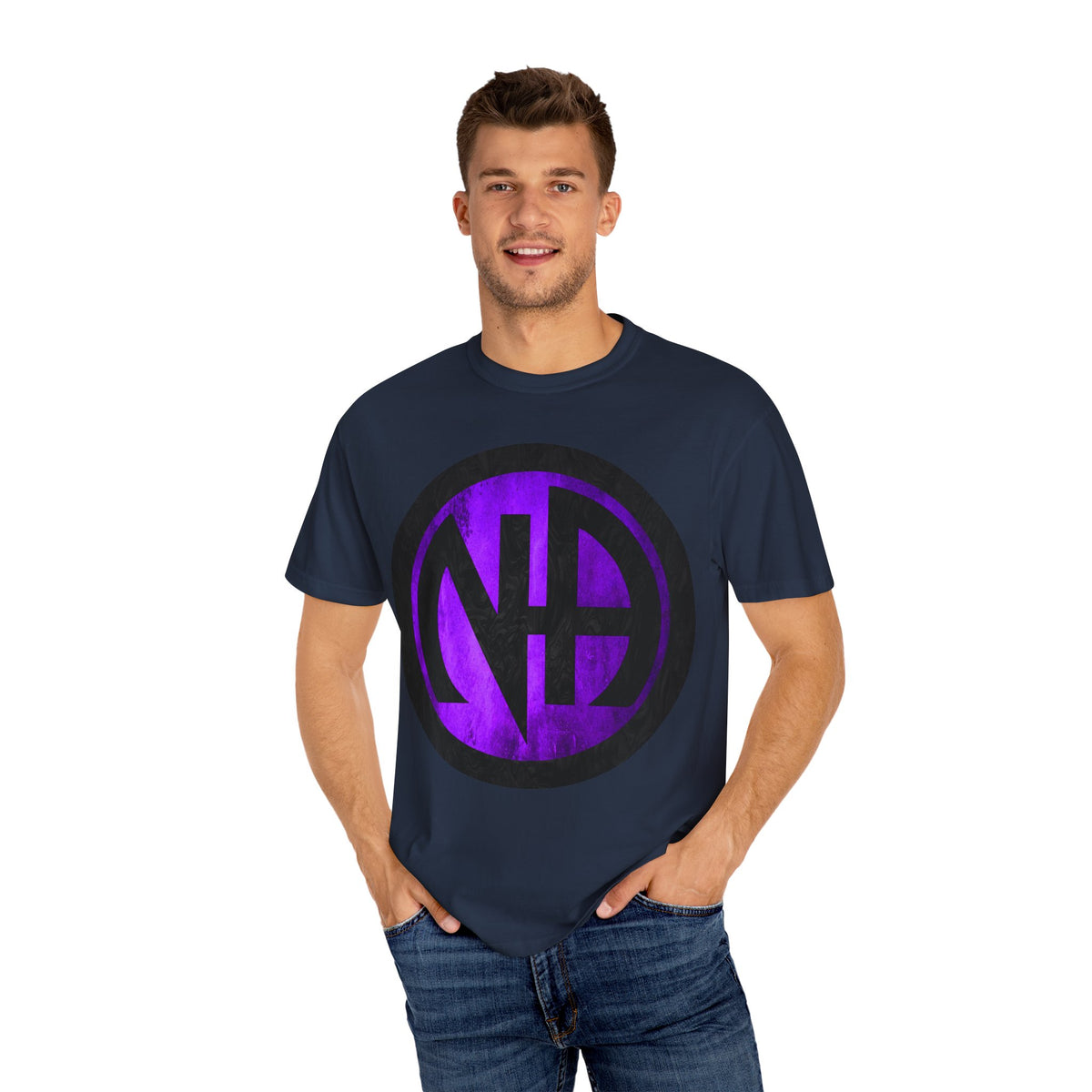 Narcotics Anonymous NA Logo – Purple & Black Recovery Symbol Art T-Shirt, Recovery T-Shirt