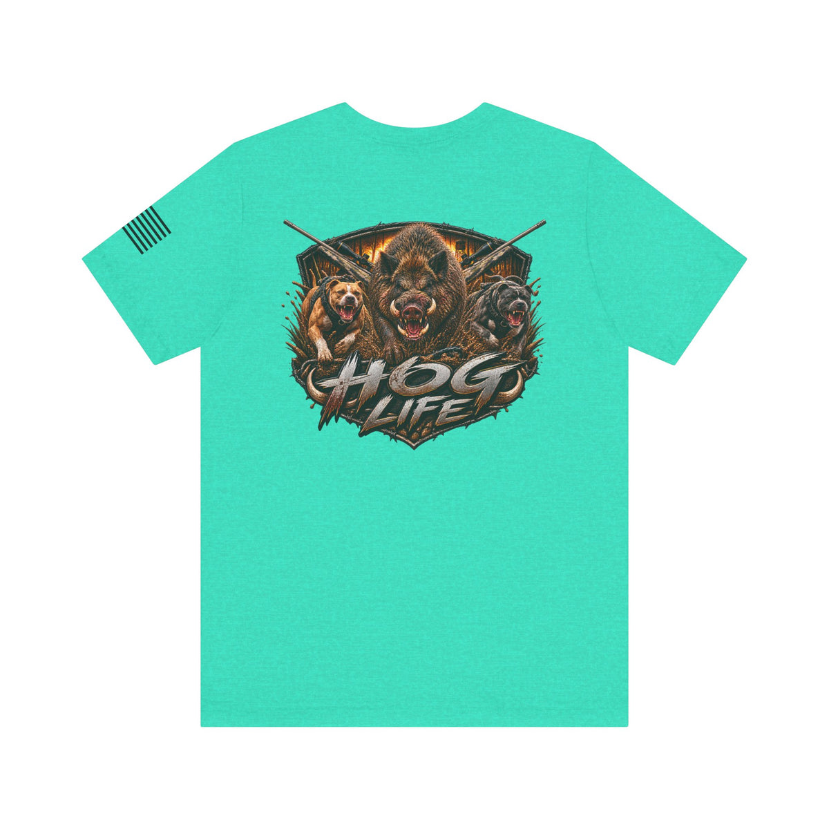 Hog Life Wild Boar Hunting T-Shirt – WRAEVN OUTDOORS Hog Hunter Tee