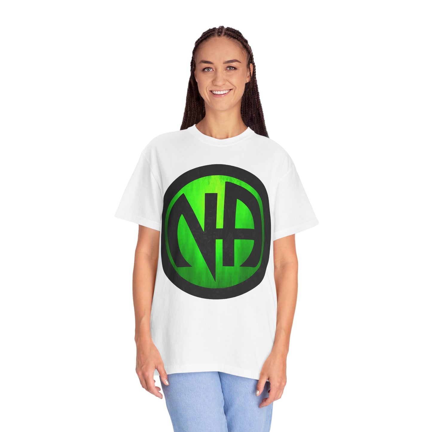 Narcotics Anonymous NA Logo – Green & Black Recovery Symbol Art T-Shirt, Recovery T-Shirt