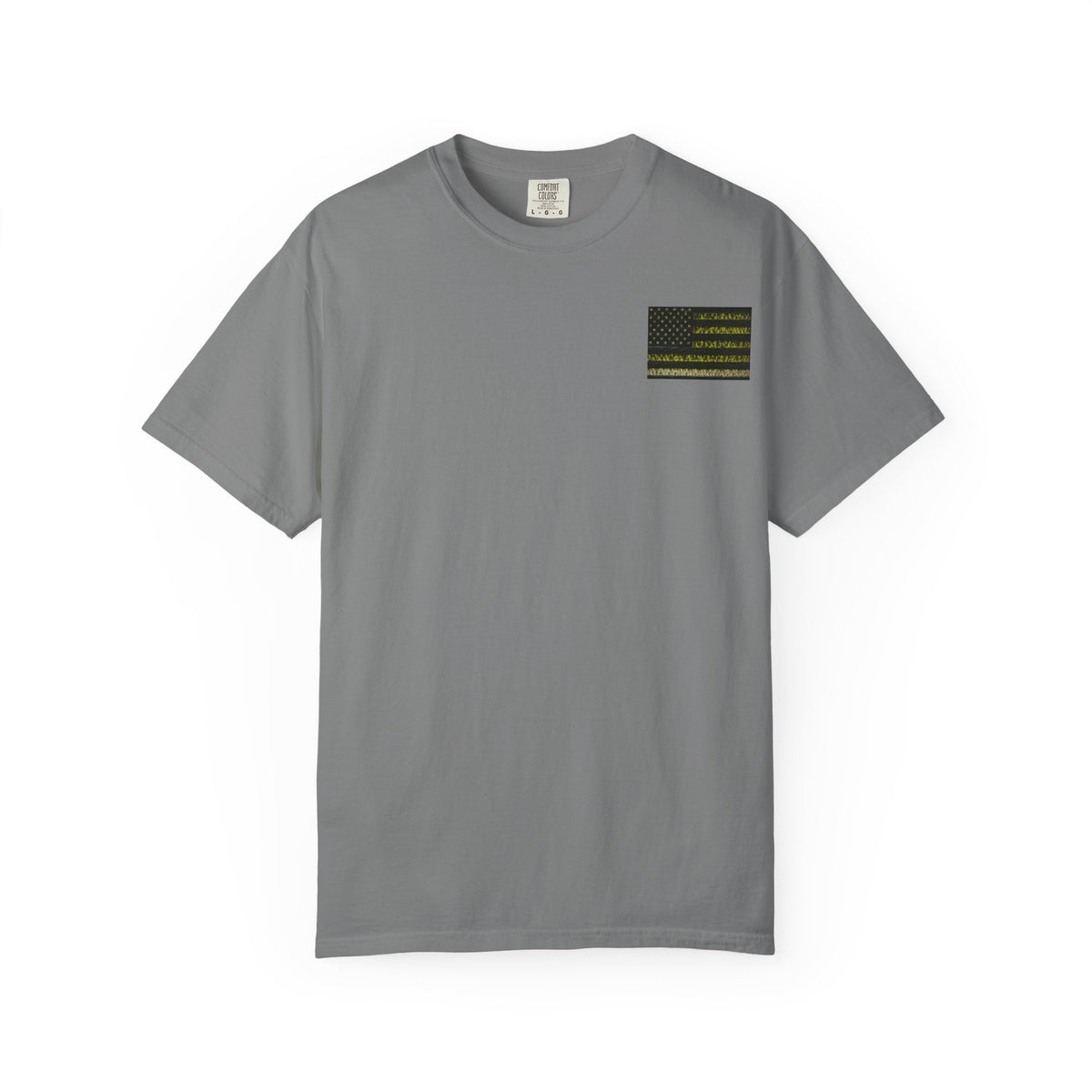 Bass Life T-Shirt — Retro American Flag Bass Fishing Tee