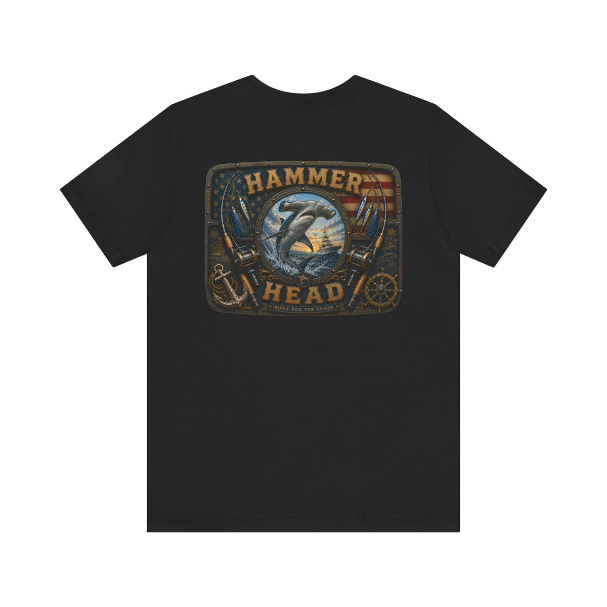 Hammerhead Life Shark Fishing T-Shirt – WRAEVN OUTDOORS Offshore Angler Tee