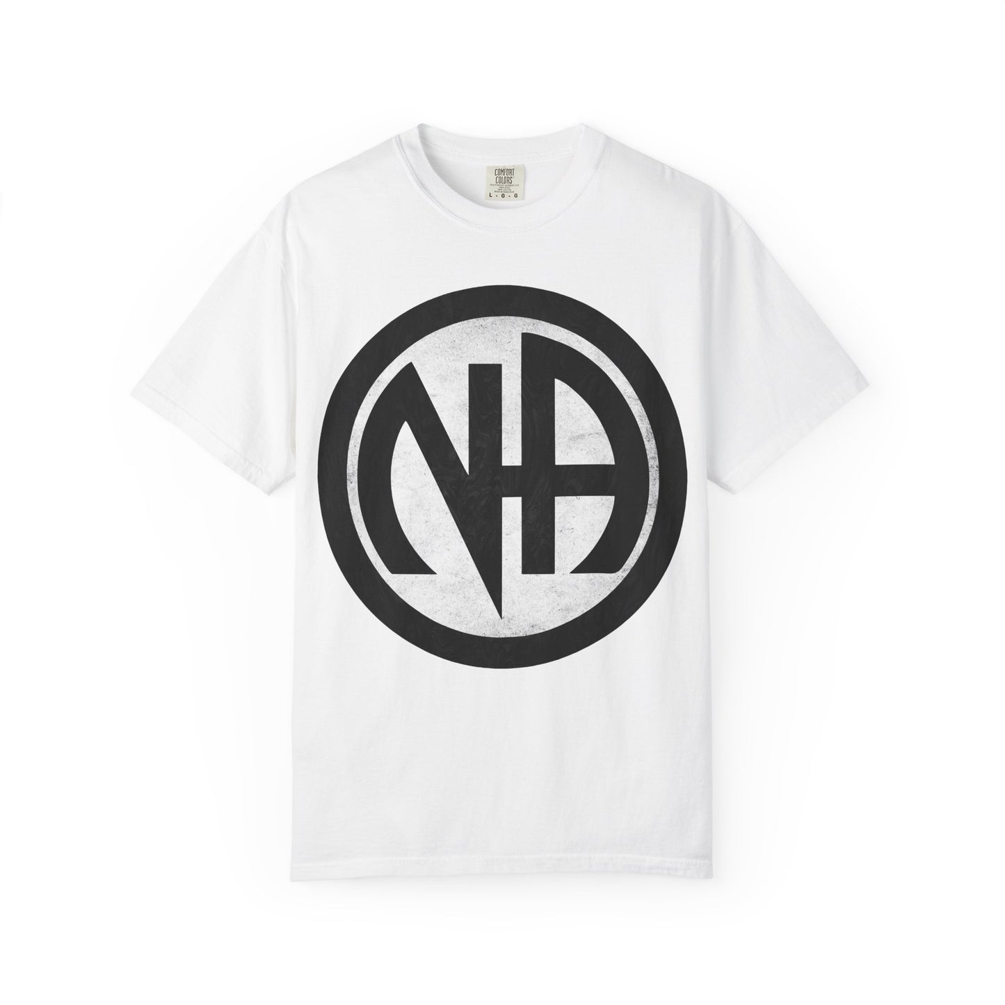 Narcotics Anonymous NA Logo – White & Black Recovery Symbol Art T-Shirt, Recovery T-Shirt