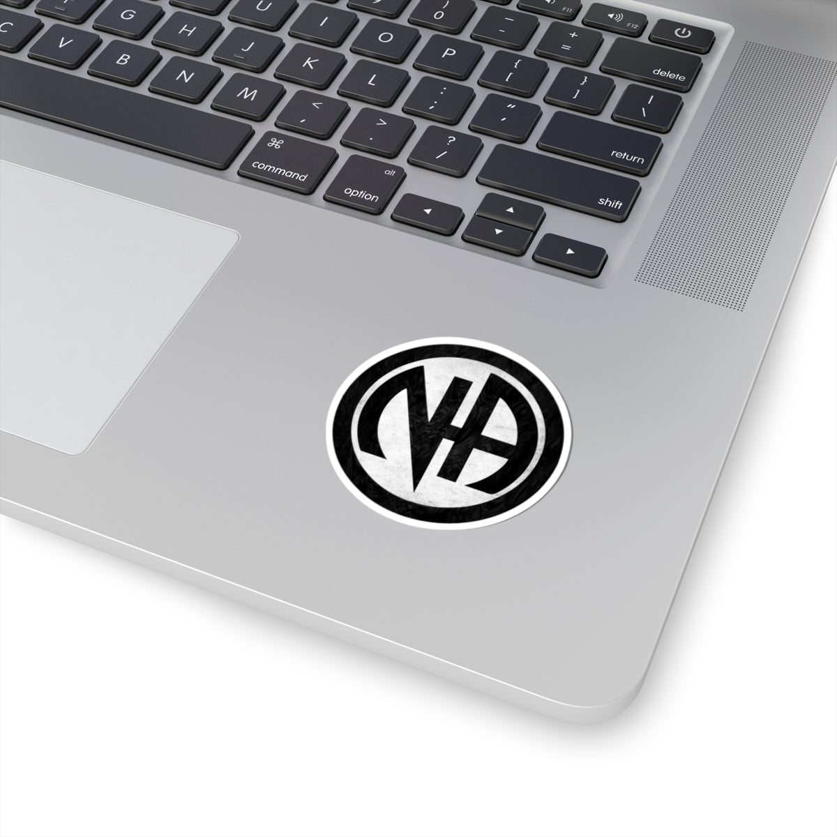 White  Narcotics Anonymous Symbol Sticker – Bold Recovery Support ArtKiss-Cut Stickers