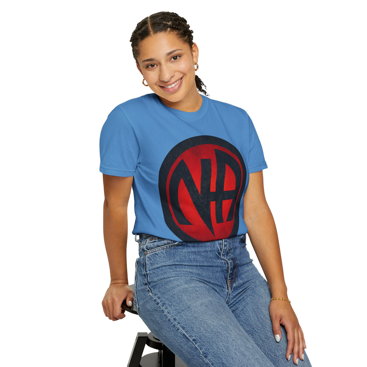 Narcotics Anonymous NA Logo – Red & Black Recovery Symbol Art T-Shirt, Recovery T-Shirt